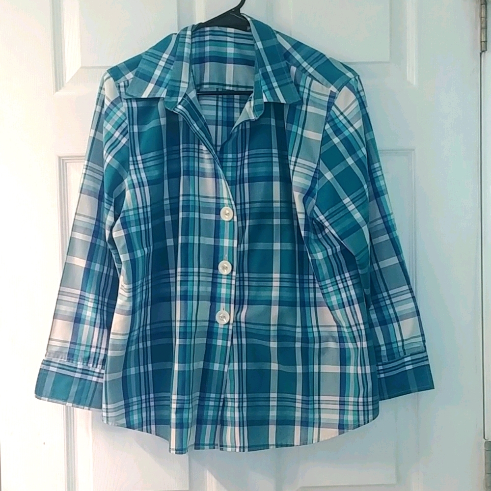 Size 14 Women's Plaid Shirt